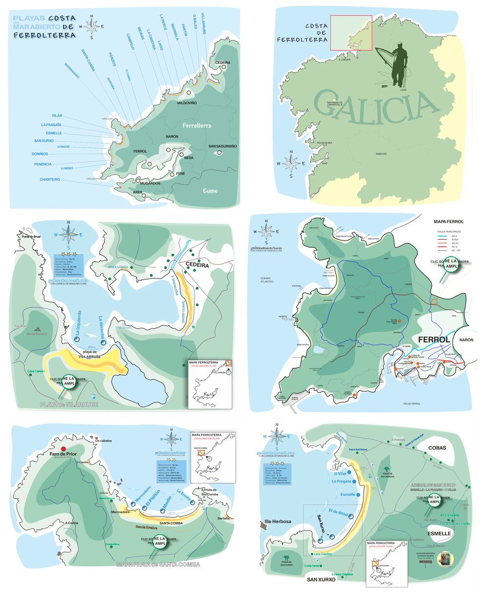 infografias gallaecian coast